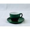 Espresso - hrnek Mat 0,07l s excentrickým podšálkem