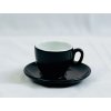 Espresso - hrnek Mat 0,07l s excentrickým podšálkem