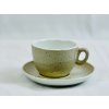Cappuccino - hrnek Gobi 0,17l s excentrickým podšálkem