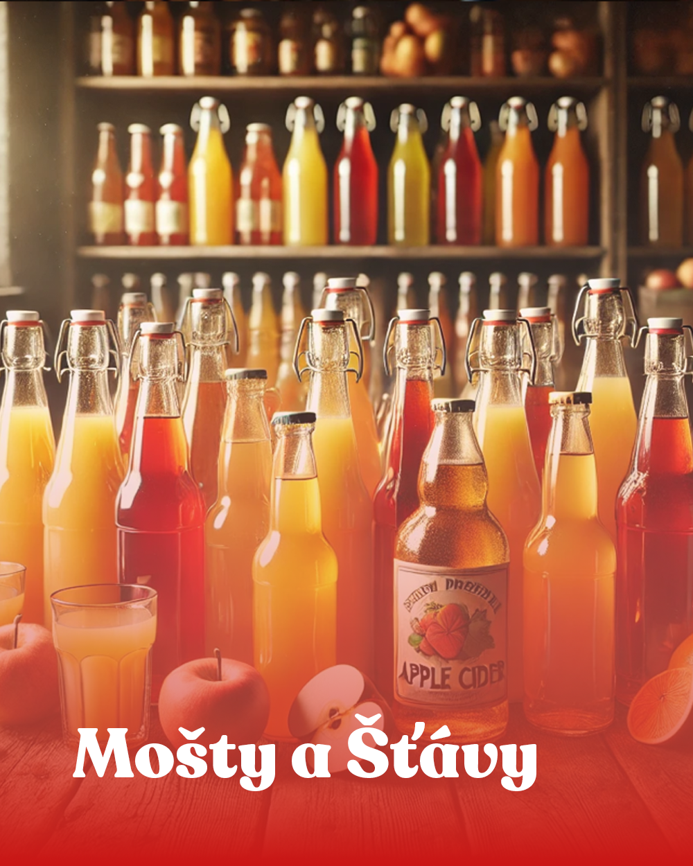 Mošty a šťávy