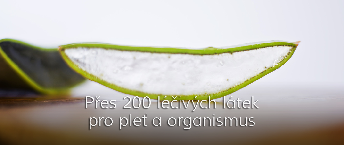 Přes 200 léčivých látek pro pleť a organismus