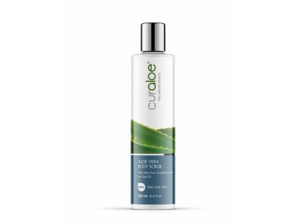 Jemný tělový a obličejový peeling Curaloe