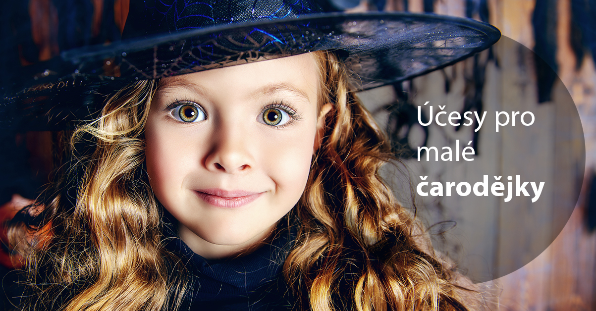 7 tipů na halloweenské účesy pro malé krásnovlásky