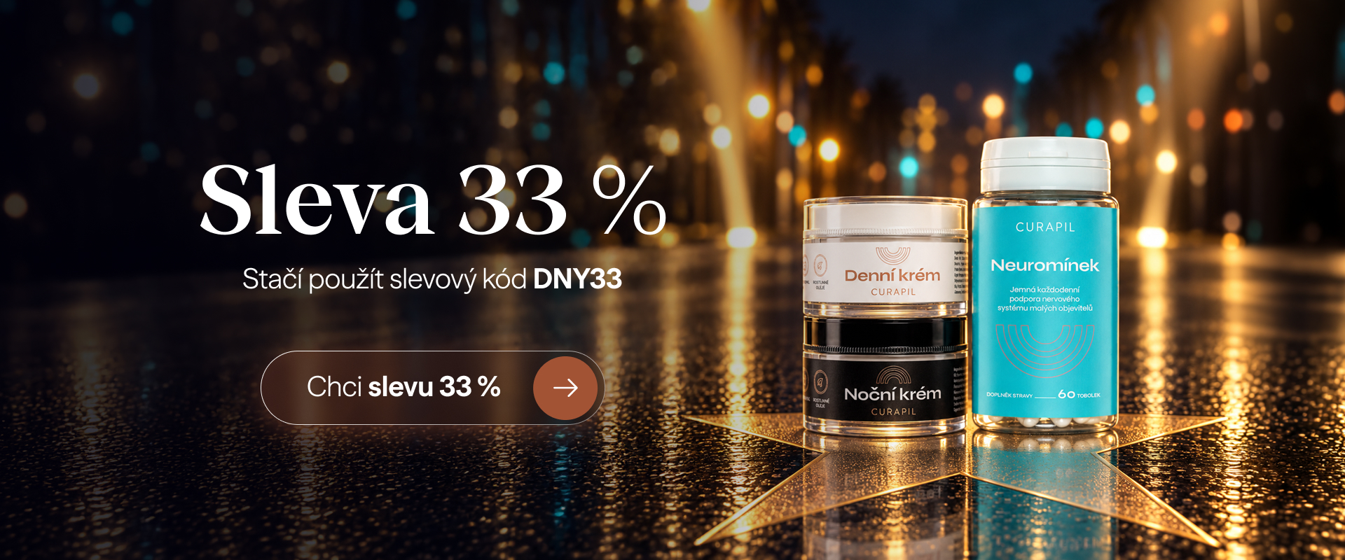 Dny CURAPIL se slevou 33 % jsou tady!