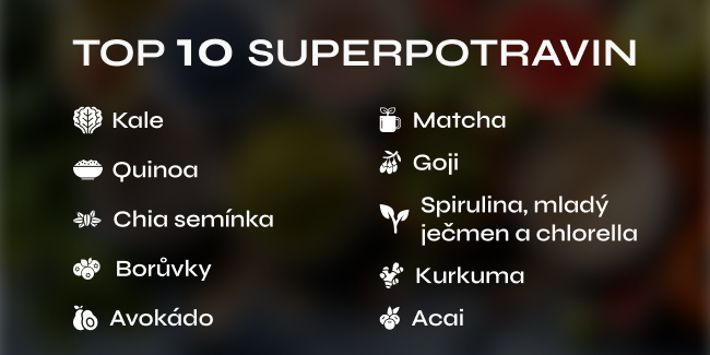 TOP 10 superpotravin