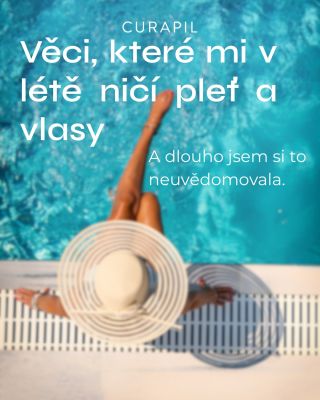 Léto milujeme. Naše pleť a vlasy však už méně! 😅 Slunce, chlor, slaná voda i obyčejné horko dokážou během pár týdnů udělat...