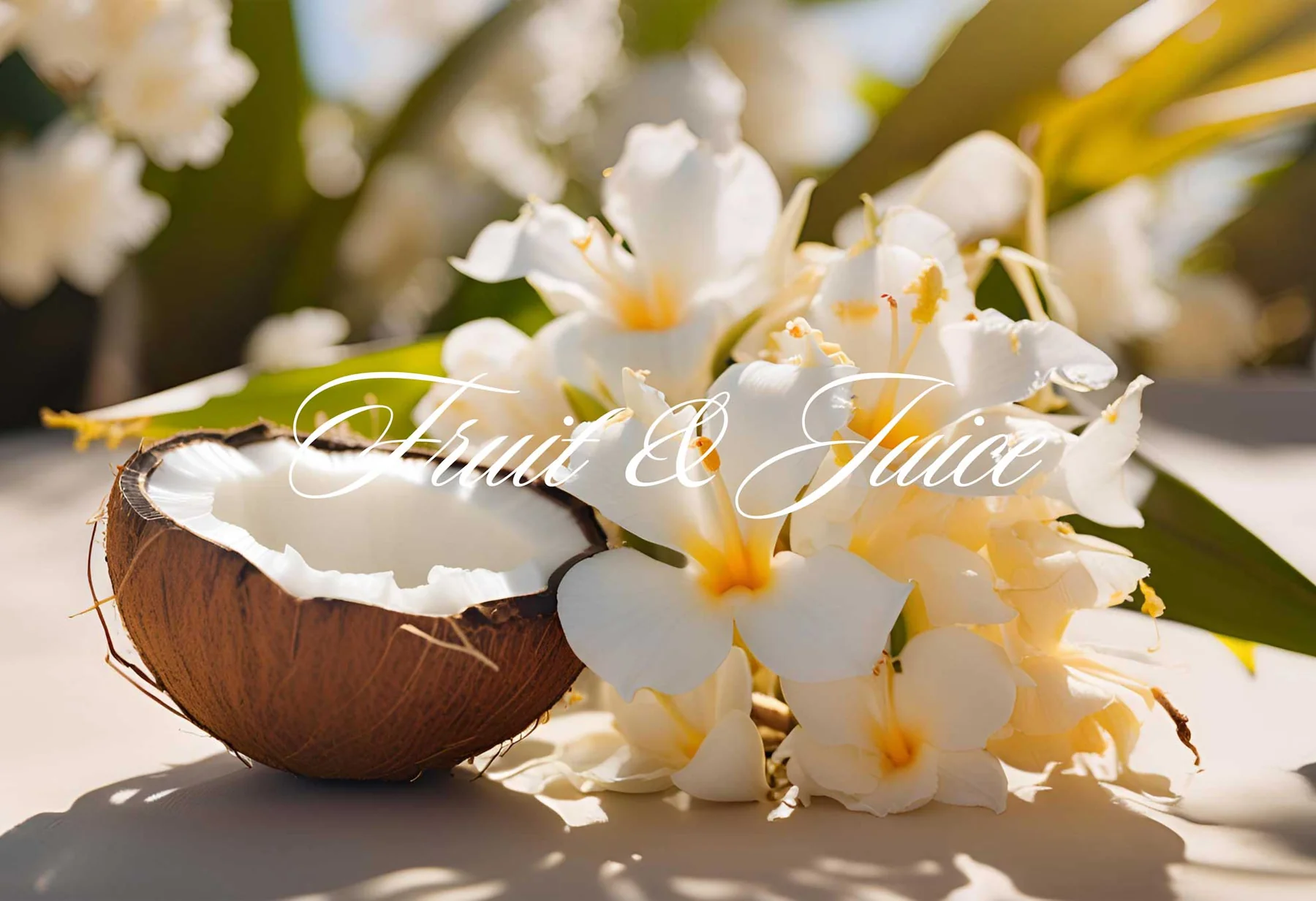 RUDY PROFUMI Fruit&Juice Coconut and Vanilla Flower
