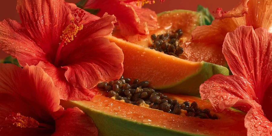 Sprchový gel Papaya & Hibiscus 500 ml - CuraPura.cz