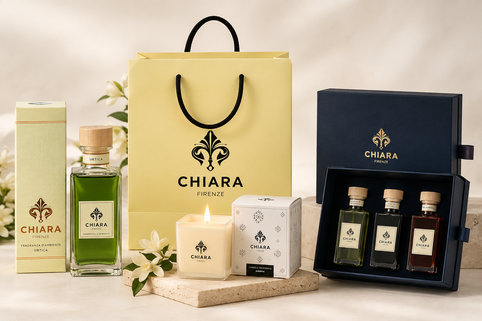Dárková taška Chiara Firenze zdarma k aroma difuzérům