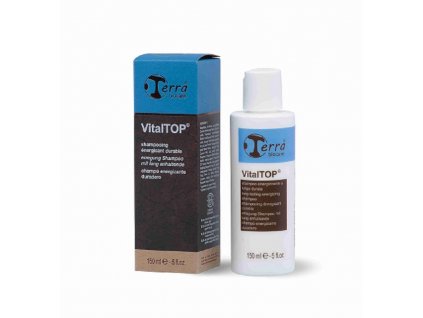 Terra BioCare VitalTOP - BIO Long lasting šampon: energizující s dlouhotrvajícím účinkem, 150 ml