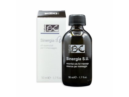 BeC Natura Sinergia S.U.- Jemná směs 20 esenciálních olejů pro reflexologii a aromaterapii a masáže, 50 ml