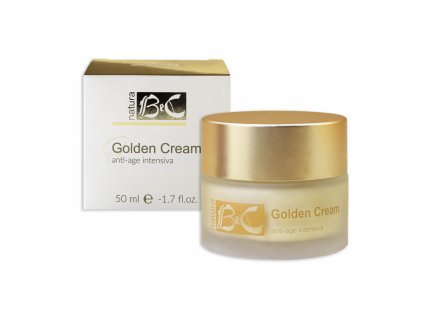 BeC Natura Golden cream- Intenzivní anti-age krém proti vráskám, 50 ml