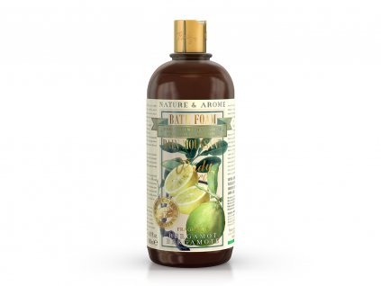 NATURE&AROME APOTHECARY Sprchový gel & pěna do koupele s vitamínem E a avokádovým olejem - BERGAMOT, 500 ml