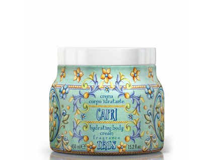 Rudy Profumi (Le Maioliche) Hydratační tělový krém IRIS OF CAPRI, 450 ml