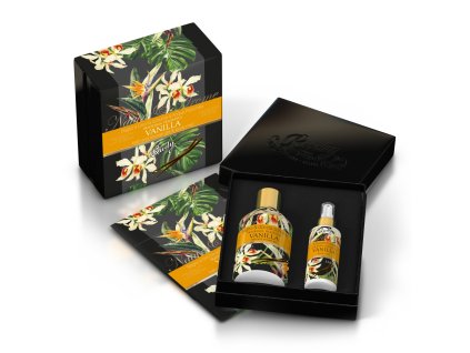 Rudy Profumi (Nature & Arome) Dárková sada VANILLA: sprchový gel 250ml+parfemovaný sprej na tělo 100ml