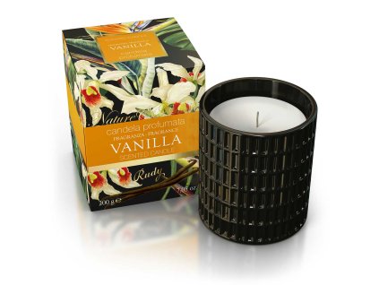 Rudy Profumi (Nature&Arome) Vonná svíčka VANILLA, 200 g