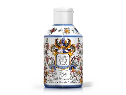 Rudy Profumi (Le Maioliche) Sprchový gel/pěna do koupele AMALFI PEONY, 100 ml