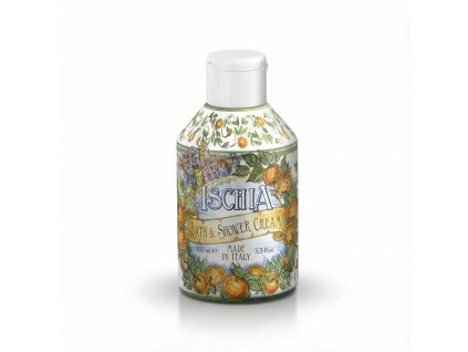 Rudy Profumi (Le Maioliche) Krémový sprchový gel a pěna do koupele ISCHIA, 100 ml