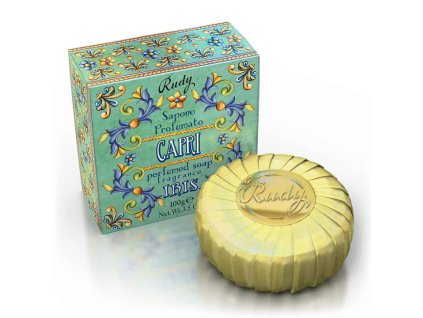 Rudy Profumi (Le Maioliche) Tuhé mýdlo na ruce IRIS OF CAPRI, 100 g