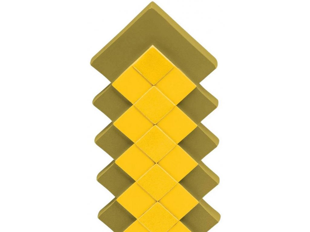 REPLIKA MEČE|MINECRAFT GOLD SWORD|51 x 25 cm - Curepink.cz