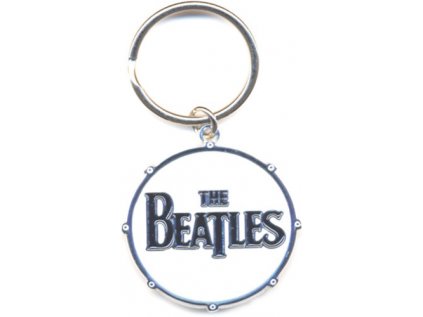 PŘÍVĚSEK NA KLÍČE  BEATLES|DRUM LOGO|BUBEN