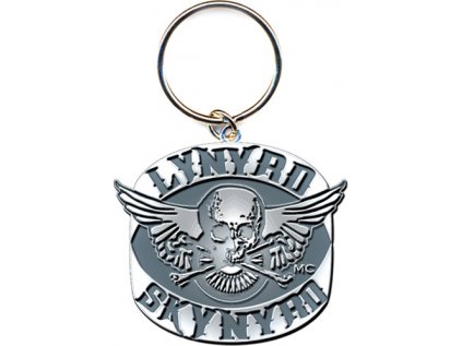 PŘÍVĚSEK NA KLÍČE 2D|LYNYRD SKYNYRS  BIKER PATCH LOGO