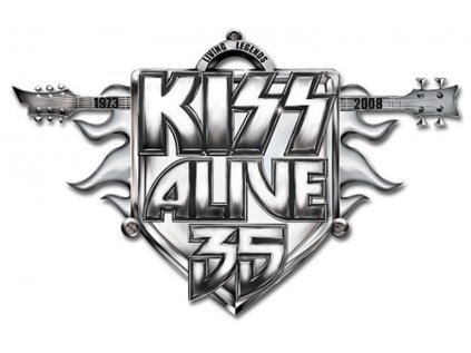 ODZNÁČEK SE ŠPENDLÍKEM|KISS  ALIVE 35 TOUR