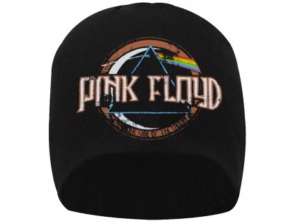 ČEPICE ÚPLETOVÁ ZIMNÍ  PINK FLOYD|ČERNÁ|DARK SIDE OF..