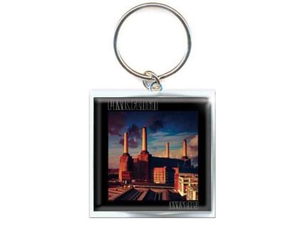 PŘÍVĚSEK NA KLÍČE|PINK FLOYD  ANIMALS ALBUM COVER|4,5 x 4,5 cm
