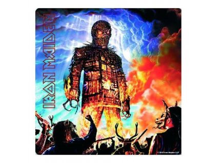 TÁCKY POD SKLENICE|BALENÍ 5 KUSŮ  IRON MAIDEN|WICKER MAN