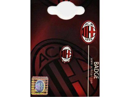 ODZNÁČEK SE ŠPENDLÍKEM|AC MILAN  ZNAK|2D