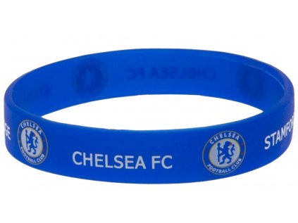 NÁRAMEK SILIKONOVÝ|CHELSEA FC  MODRÝ|ZNAK|PRŮMĚR 7 cm