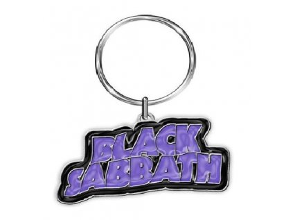 PŘÍVĚSEK NA KLÍČE 2D|BLACK SABBATH  LOGO
