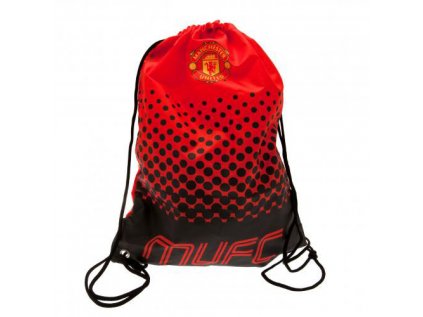 PYTLÍK GYM BAG|MANCHESTER UNITED FC  FADE|RED|33 x 44 cm