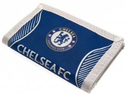 PENĚŽENKA ROZKLÁDACÍ|CHELSEA FC  12 x 8 cm|SV|ZNAK|POLYESTER|MODRÁ