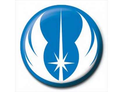 PLACKA|ODZNAK PRŮMĚR 25 mm  STAR WARS VIII|JEDI SYMBOL