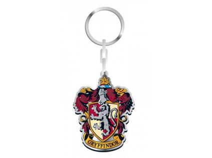 PŘÍVĚSEK NA KLÍČE|HARRY POTTER  GRYFFINDOR CREST|4 x 3 cm