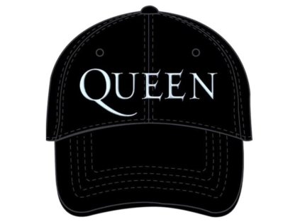 ČEPICE BASEBALLOVÁ|KŠILTOVKA  QUEEN|LOGO|ČERNÁ