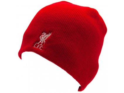 ČEPICE ÚPLETOVÁ ZIMNÍ|LIVERPOOL FC  VZOR RD|ČERVENÁ|UNIVERZÁLNÍ