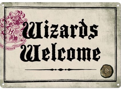 CEDULE NA ZEĎ A5|HARRY POTTER  WIZARDS WELCOME|14,8 x 21 cm