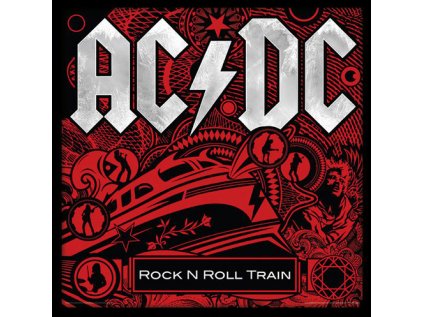 PLAKÁT V RÁMU 31,5 x 31,5 cm  AC/DC|ROCK N ROLL TRAIN