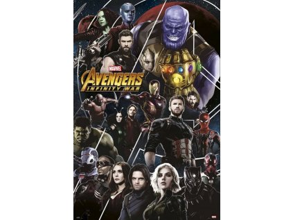 PLAKÁT 61 x 91,5 cm|AVENGERS  AVENGERS INFINITY WAR