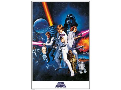 PLAKÁT 61 x 91,5 cm|STAR WARS  NEW HOPE|ONE SHEET