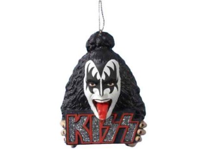 PŘÍVĚSEK 3D IKONA|KISS  3D DEMON HEAD|GENE SIMMONS