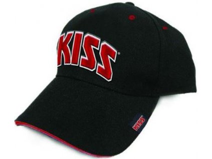 ČEPICE BASEBALLOVÁ|KŠILTOVKA  KISS|LOGO SS|ČERNÁ