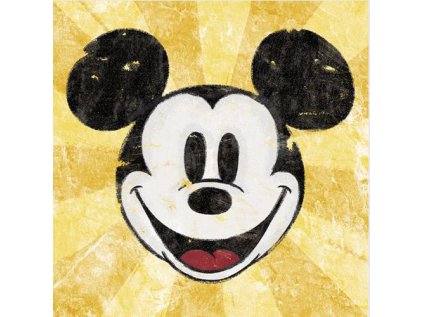 OBRAZ NA PLÁTNĚ CANVAS|40 x 40 cm  MICKEY MOUSE|SQUEAKY CHIC