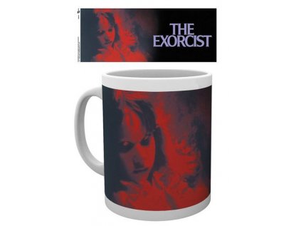 HRNEK KERAMICKÝ|THE EXORCIST  300 ml|REGAN|BÍLÝ