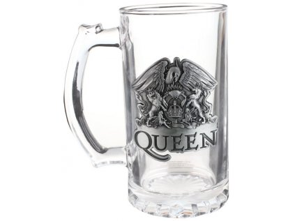 SKLENICE KORBEL|QUEEN  500 ml|KOVOVÉ LOGO