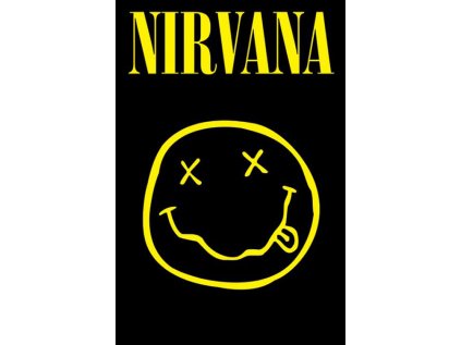 PLAKÁT 61 x 91,5 cm|NIRVANA  SMILEY