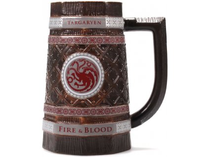 KERAMICKÝ KORBEL|GAME OF THRONES  900 ml|TARGARYEN